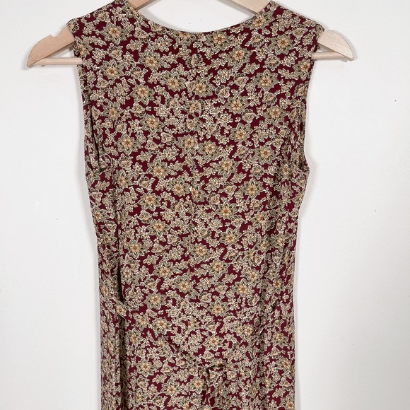 CLUB MONACO | VINTAGE  SLEEVELESS BUTTON UP MAXI DRESS - Picture 9 of 11